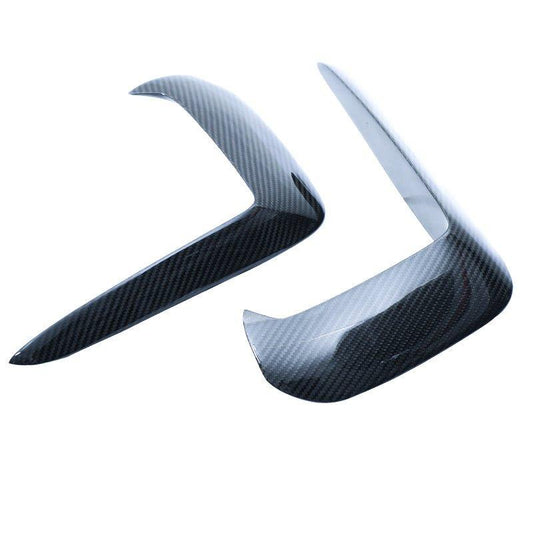 Volkswagen Golf R / GTI MK7.5 2018 2019 2020 2021 with Aftermarket Parts - Upper Valences Pre-preg Carbon Fiber from Karbel Carbon