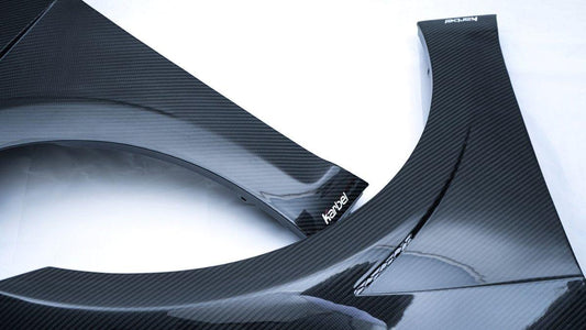 Karbel Carbon Dry Carbon Fiber Front Fenders for Volkswagen Golf & GTI & Golf R MK7.5 - Performance SpeedShop