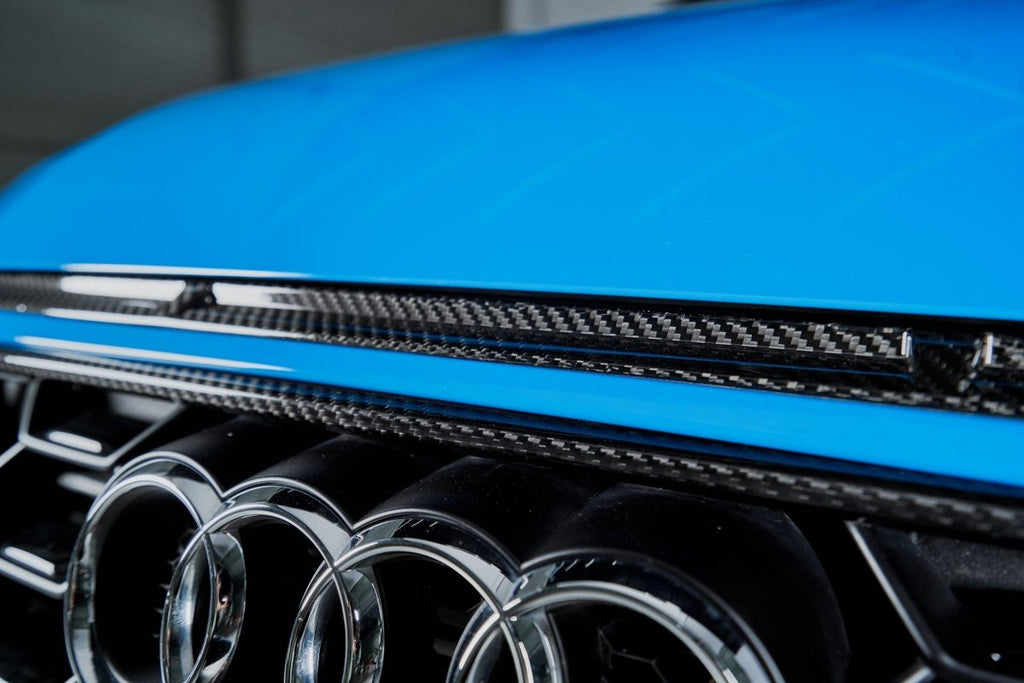 Original Audi Ringe Front schwarz 