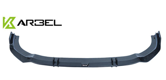 Audi S6 / A6 Avant / A6 (with S-line bumper, does not fit base model) C8 2019 2020 2021 2022 2023 2024 with Aftermarket Parts - Front Lip Pre-preg Carbon Fiber from Karbel Carbon