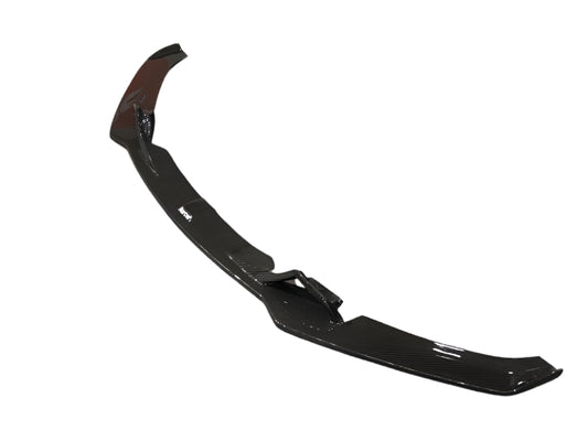 BMW 2 Series M240i 230i (with M-Package bumper) F22/F23 2014 2015 2016 2017 2018 2019 2020 2021 with Aftermarket Parts - Front Lip Pre-preg Carbon Fiber from Karbel Carbon