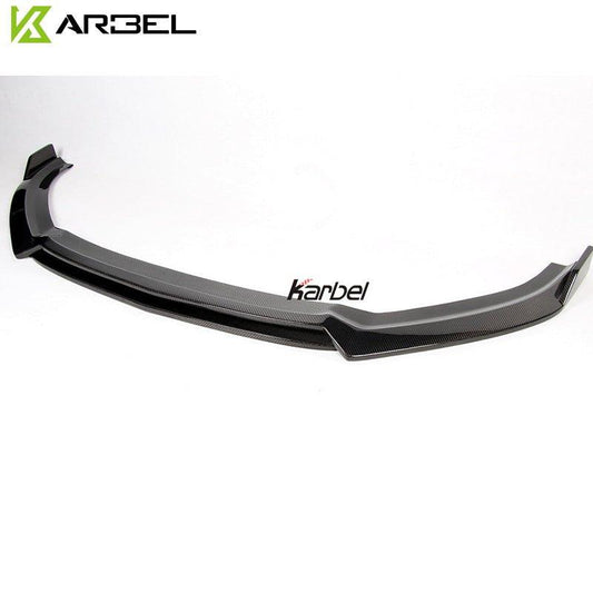 Audi S3 A3 S-line (with s-line bumper) 8V.5 2017-2020 with Aftermarket Parts - Front Lip Pre-preg Carbon Fiber from Karbel Carbon
