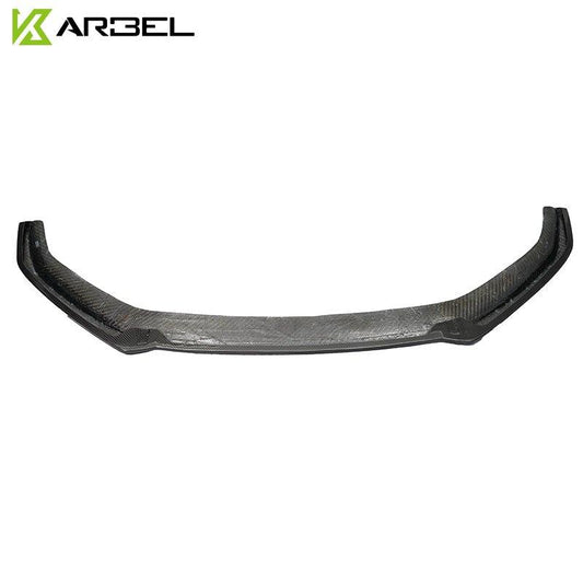 Audi S5 A5 (with s-line bumper, does not base model) B9 2017 2018 2019 with Aftermarket Parts - V2 Style Front Lip Pre-preg Carbon Fiber from Karbel Carbon