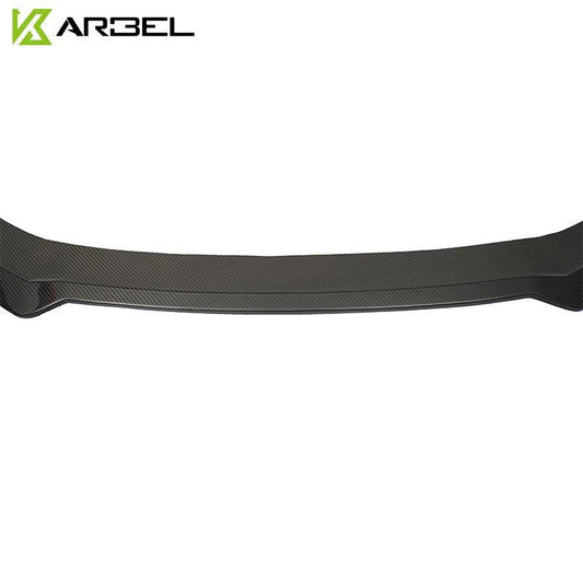 Audi S5 A5 (with s-line bumper, does not base model) B9 2017 2018 2019 with Aftermarket Parts - V2 Style Front Lip Pre-preg Carbon Fiber from Karbel Carbon