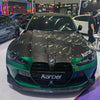 Karbel Carbon Dry Carbon Fiber Hood Bonnet & Front Bumper Nose Cover For BMW M3 G80 M4 G82 G83 2021-ON - Performance SpeedShop