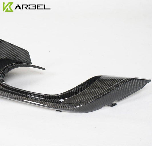 Audi S5 A5 (with s-line bumper, does not base model) B9 2017 2018 2019 with Aftermarket Parts - Rear Diffuser Pre-preg Carbon Fiber from Karbel Carbon