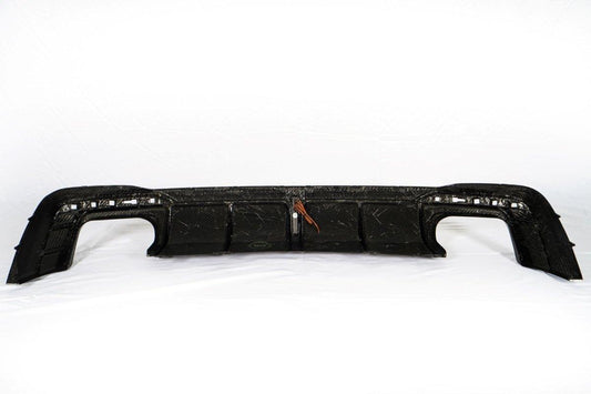 Audi S4 B9.5 2020-ON with Aftermarket Parts - Rear Diffuser & Canards V1 Style Pre-preg Carbon Fiber from Karbel Carbon
