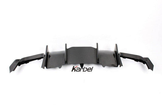 Audi S5 A5 S-line (with s-line bumper, does not base model) B8.5 2012-2016 with Aftermarket Parts - V2 Style Rear Diffuser Pre-preg Carbon Fiber from Karbel Carbon