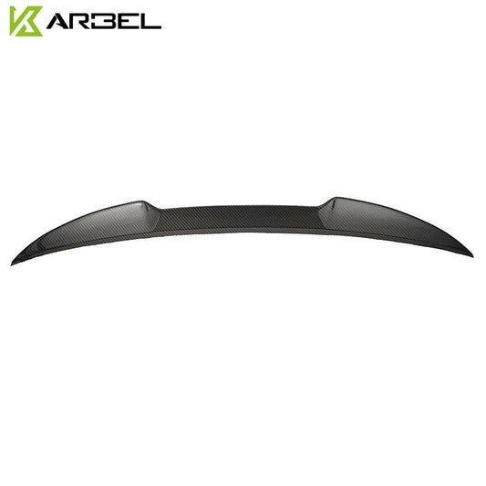 Audi RS3 S3 A3 8V/8V.5 2014 2015 2016 2017 2018 2019 2020 with Aftermarket Parts - Rear Spoiler Pre-preg Carbon Fiber from Karbel Carbon