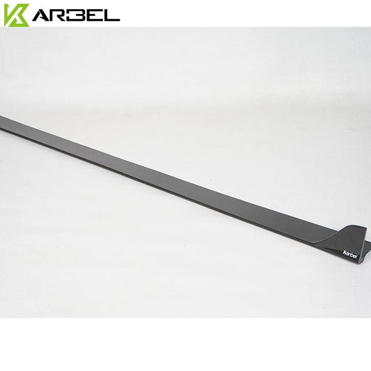 Audi RS3 S3 A3 8V.5 2017 2018 2019 2020 with Aftermarket Parts - Side Skirts Pre-preg Carbon Fiber from Karbel Carbon