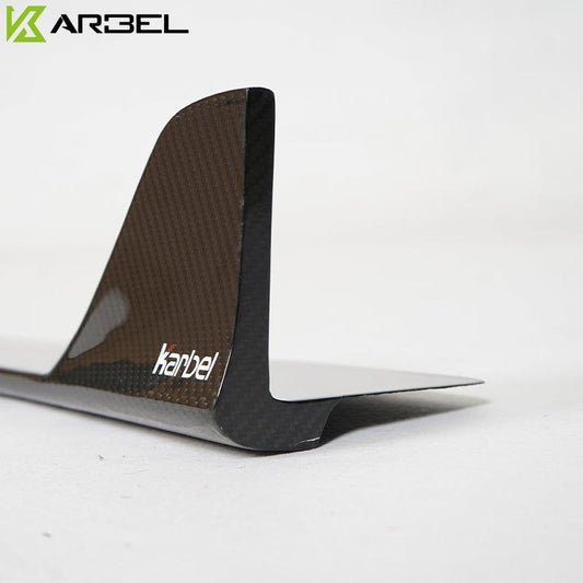 Audi RS3 S3 A3 8V.5 2017 2018 2019 2020 with Aftermarket Parts - Side Skirts Pre-preg Carbon Fiber from Karbel Carbon