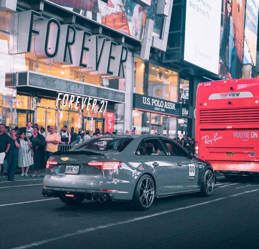 Audi S4 A4 B9 / B9.5 2017-ON with Aftermarket Parts - Side Skirts & Upper Side Skirt Trim Pre-preg Carbon Fiber from Karbel Carbon