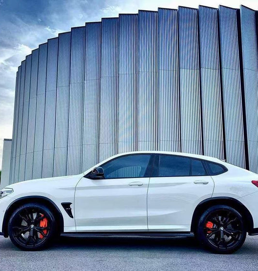 BMW X3 X3M X3MC G01 F97 (Fits Both Pre-LCI & LCI) 2019-ON & X4 X4M X4MC G02 F98 (Fits Both Pre-LCI & LCI) 2019-ON with Aftermarket Parts - Side Skirts Pre-preg Carbon Fiber from Karbel Carbon