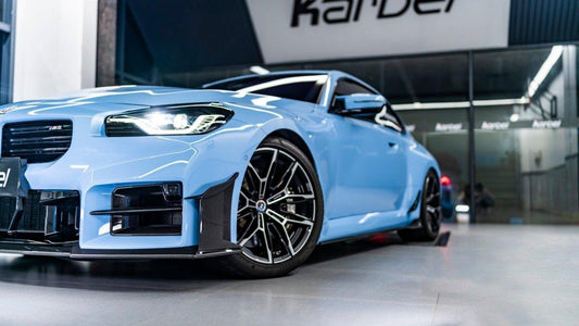 BMW M2 / M2C G87 2023-ON with Aftermarket Parts - Front Intake Vents Pre-preg Carbon Fiber from Karbel Carbon