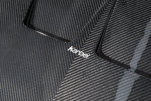 Volkswagen Golf R / GTI / Golf MK8 2022-ON with Aftermarket Parts - Hood Pre-preg Carbon Fiber from Karbel Carbon