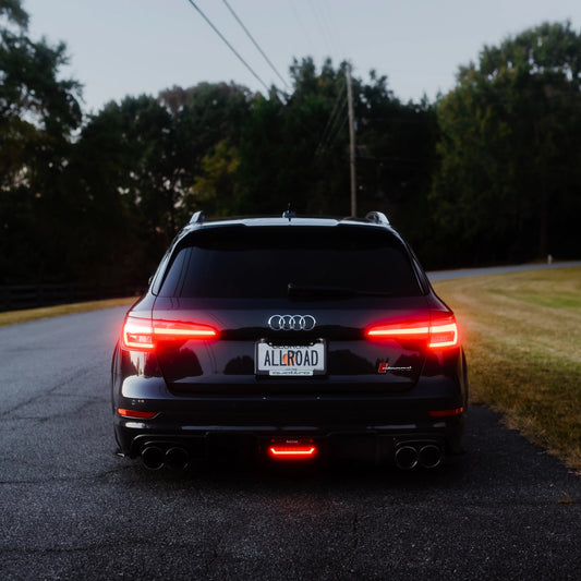 Audi A4 allroad B9 2017 2018 2019 with Aftermarket Parts - Rear Diffuser Pre-preg Carbon Fiber from Karbel Carbon