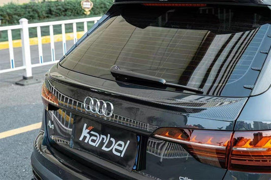 Audi A4 allroad B9 / B9.5 2020-ON with Aftermarket Parts - Rear Trunk Spoiler Pre-preg Carbon Fiber from Karbel Carbon