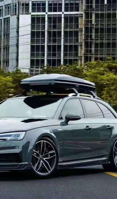 Audi A4 allroad B9 2017-2019 with Aftermarket Parts - Side Skirts Pre-preg Carbon Fiber from Karbel Carbon