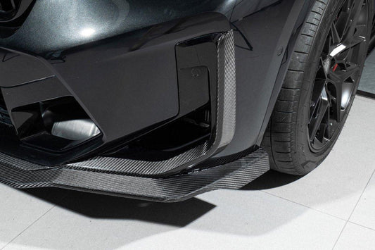 BMW X3M X3MC F97 LCI 2022-ON & X4M X4MC F98 LCI 2022-ON with Aftermarket Parts - Upper Valences Pre-preg Carbon Fiber from Karbel Carbon