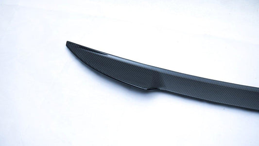 Audi RS5 S5 A5 B9 / B9.5 2017-ON with Aftermarket Parts - Rear Lip Spoiler Pre-preg Carbon Fiber from Karbel Carbon