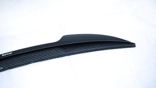 Audi RS5 S5 A5 B9 / B9.5 2017-ON with Aftermarket Parts - Rear Lip Spoiler Pre-preg Carbon Fiber from Karbel Carbon