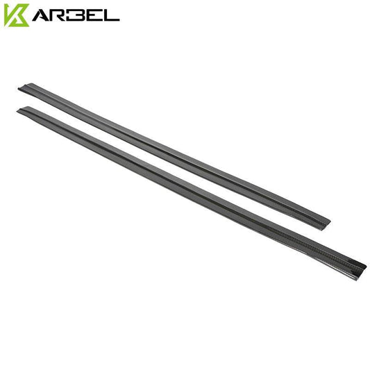 Audi RS5 B9 2017 2018 2019 with Aftermarket Parts - Side Skirts Pre-preg Carbon Fiber from Karbel Carbon