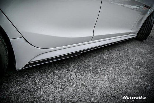 Manvita Maserati Ghibli 2014-2017 Carbon Fiber Side Skirts - Performance SpeedShop