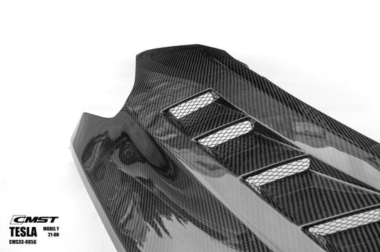 Tesla Model Y Performance AWD Long Range RWD Standard 2020-ON with Aftermarket Parts - Front Fenders Pre-preg Carbon Fiber / FRP from CMST Tuning