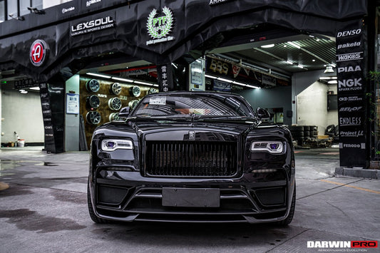DarwinPRO Rolls-Royce Wraith/Dawn - BKSS Portion Carbon Fiber Front Bumper