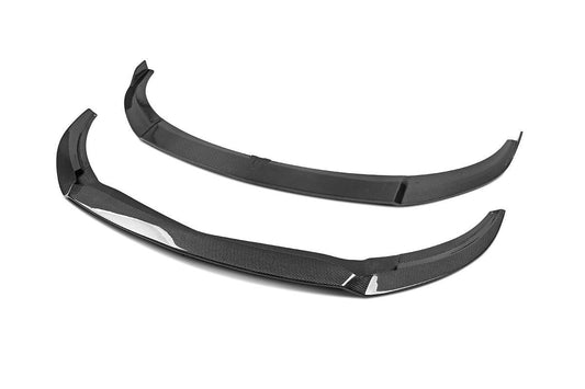 Paktechz C117 2017-2019 CLA-Class CLA-45 AMG Carbon Fiber Front Lip Splitter - Performance SpeedShop