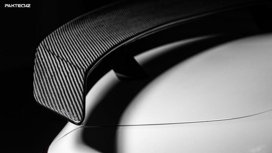 Paktechz Carbon Fiber Rear Spoiler Wing for CLA250 CLA35 CLA45 AMG 2014-ON CLA Class C117 C118 - Performance SpeedShop