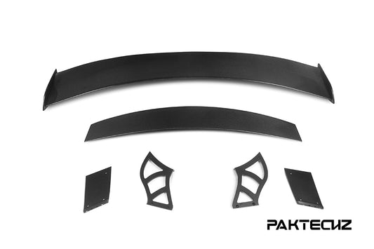 Paktechz Carbon Fiber Rear Spoiler Wing Ver.1 For Mercedes benz AMG GT/GTS C190 - Performance SpeedShop