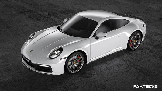 Paktechz Porsche 911 992 Carrera / S Dry Carbon Fiber Front Lip - Performance SpeedShop