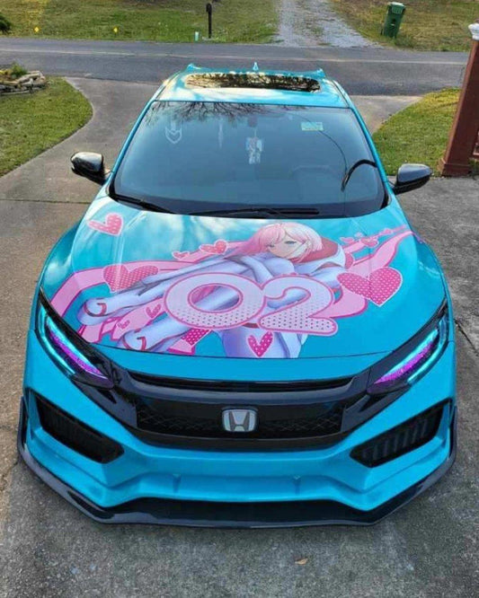 Honda Civic 10th Gen FC1 FC2 FC5 FC6 2016 2017 2018 2019 2020 2021 & Civic 10th Gen FC3 FC4 2017 2018 2019 2020 2021 & Civic 10th Gen FK7 2017 2018 2019 2020 2021 with Aftermarket Parts - Front Bumper & Front Lip Carbon Fiber / FRP from Robot Craftsman