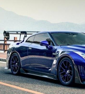 Nissan GTR Nismo T-Spec Black Edition Track Edition Premium Pure 2008 2009 2010 2011 2012 2013 2014 2015 2016 (product can be installed on 2017-2024 model year with slight modifications) with Aftermarket Parts - "Godzilla" Narrow Body Side Skirts Carbon Fiber / FRP from Robot Craftsman