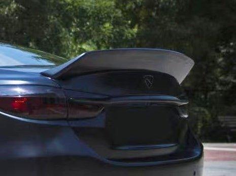 Mazda Mazda6 Sport Grand Touring Singature Carbon Edition 2014 2015 2016 2017 2018 2019 2020 2021 2022 with Aftermarket Parts - Ducktail Rear Spoiler Carbon Fiber / FRP from Robot Craftsman