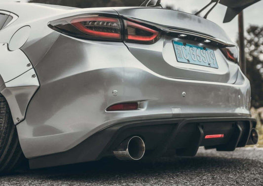 Mazda6 Sport Grand Touring Singature Carbon Edition 2014 2015 2016 2017 with Aftermarket Parts - Rear Diffuser Carbon Fiber / FRP from Robot Craftsman