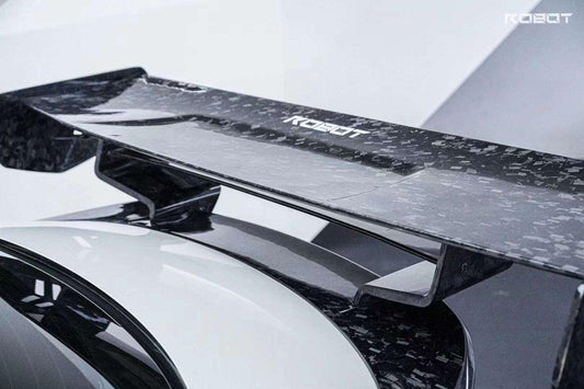 Subaru BRZ ZD8 2022 2023 2024 & Toyota GR86 ZN8 2022 2023 2024 with Aftermarket Parts - "SHINING" Extreme Rear GT Wing Carbon Fiber / FRP from Robot Craftsman