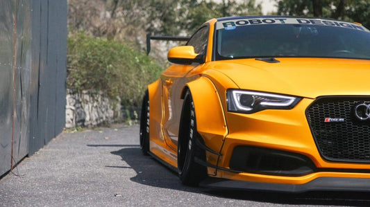 Robot Craftsman Widebody Fender Arches Wheel Arches and Side Skirts Audi A5 S5 RS5 B8 B8.5 Coupe - Performance SpeedShop