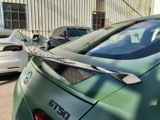 Mercedes Benz AMG GT 4 Door GT63 GT53 GT50 X290 C290 2019-ON with Aftermarket Parts - Brabus Style Rear Spoiler Wing Carbon Fiber from Aero Republic