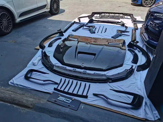 SD Carbon M Style Pre-preg Carbon Fiber Full Body Kit for Maserati Levante - Performance SpeedShop