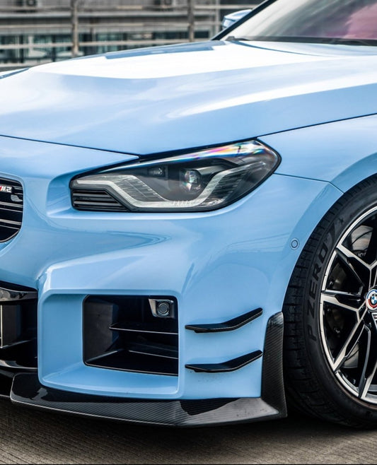 BMW M2 / M2C G87 2023 2024 with Aftermarket Parts - Body Trim Pre-preg Carbon Fiber from TAKD Carbon