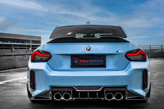 BMW M2 / M2C G87 2023-ON with Aftermarket Parts - Rear Diffuser Pre-preg Carbon Fiber from TAKD Carbon