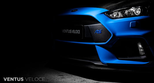 Ventus Veloce Carbon Fiber 2016 2017 2018 Focus RS Upper Front Lip - Performance SpeedShop
