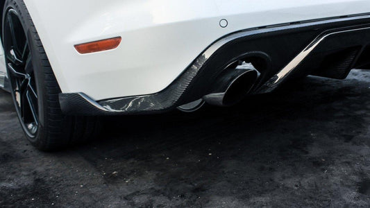 Ventus Veloce Carbon Fiber Rear Diffuser 2015-2022 Ford Mustang - Performance SpeedShop