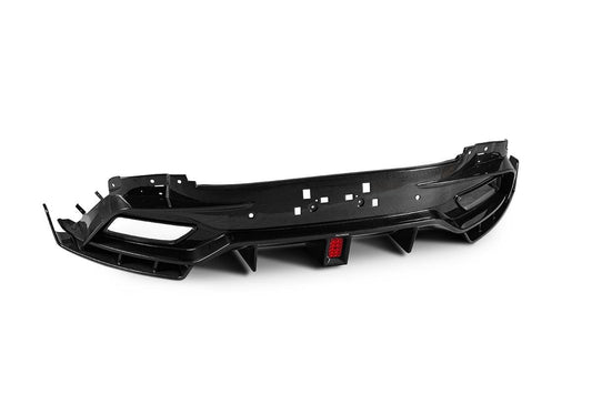 Aston Martin DB11 V8 V12 2017 2018 2019 2020 2021 2022 2023 with Aftermarket Parts - Rear Diffuser & Canards Carbon Fiber from Ventus Veloce