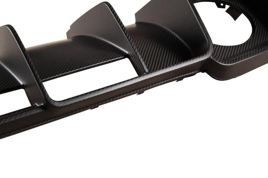 Audi R8 Gen 2 2020 2021 2022 2023 with Aftermarket Parts - Rear Diffuser Carbon Fiber from Ventus Veloce