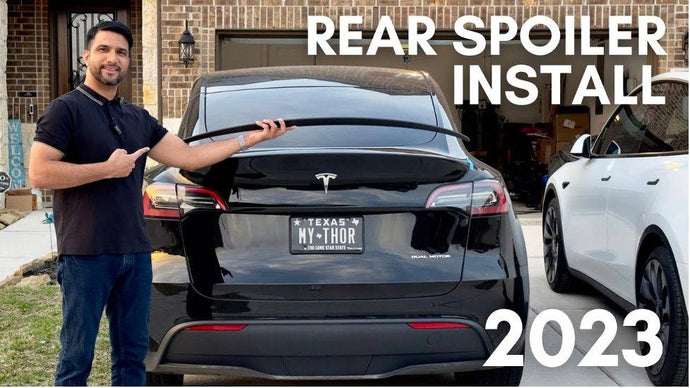 A Comprehensive Guide to the Tesla Model Y Spoilers: Differences, Styles, and Installation Tips