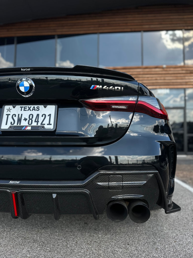 Karbel Carbon Dry Carbon Fiber Rear Spoiler For BMW 4 Series G22 430i M440i 2020-ON