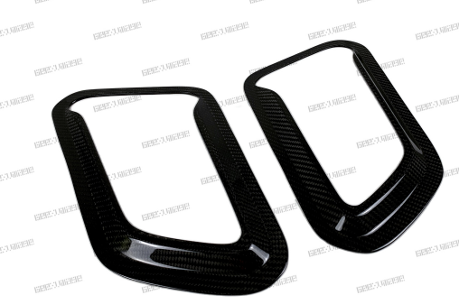 Geex Village Side Hood Vents Cutouts for Volkswagen Golf GTI / R-Line / R MK8 MK8.5 2022-ON Dry Pre-preg Carbon Fiber